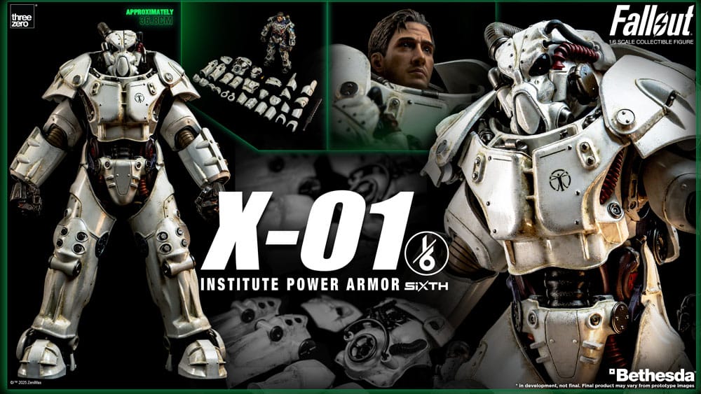 Fallout Figura FigZero 1/6 X-01 Institute Power Armor 37 cm