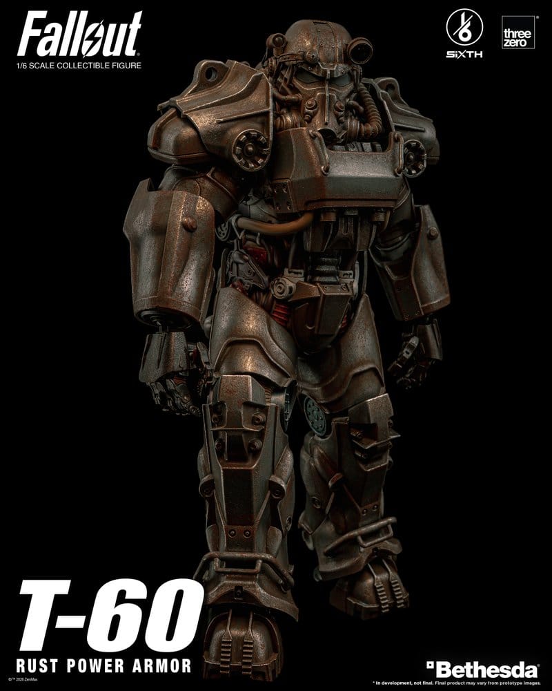 Fallout Figura 1/6 T-60 Rust Power Armor
