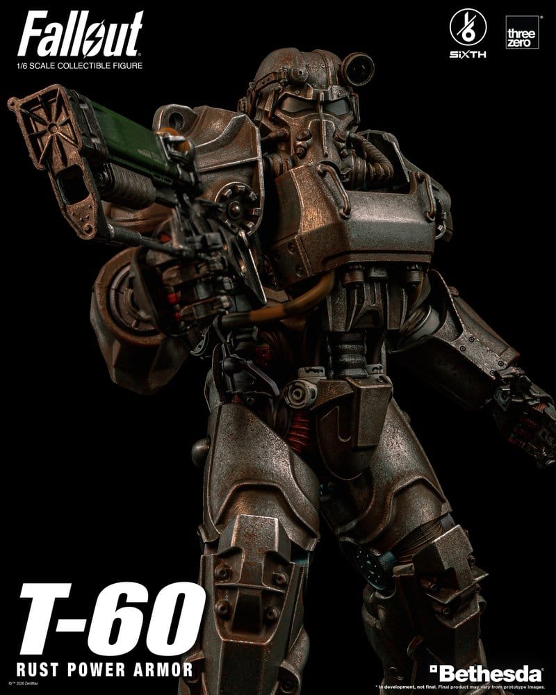 Fallout Figura 1/6 T-60 Rust Power Armor