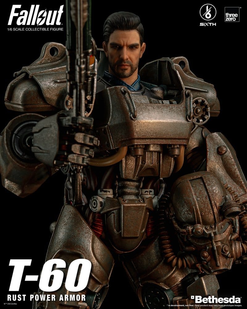 Fallout Figura 1/6 T-60 Rust Power Armor