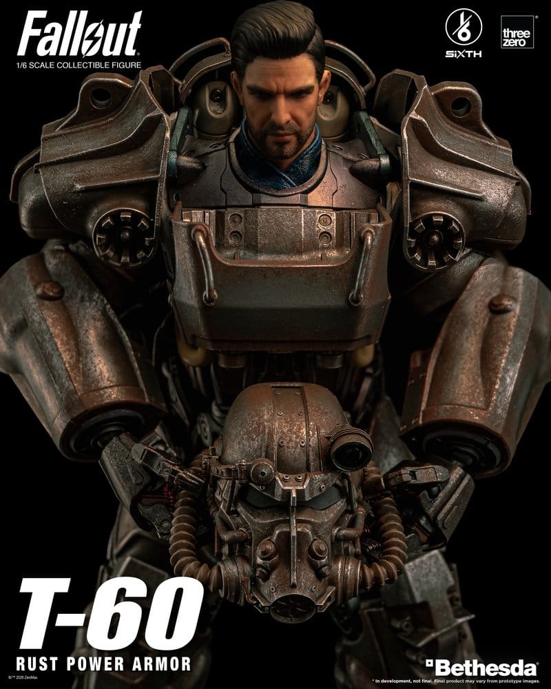 Fallout Figura 1/6 T-60 Rust Power Armor