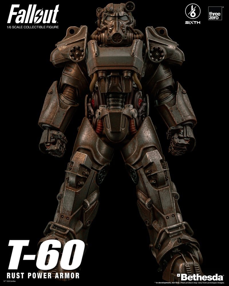Fallout Figura 1/6 T-60 Rust Power Armor
