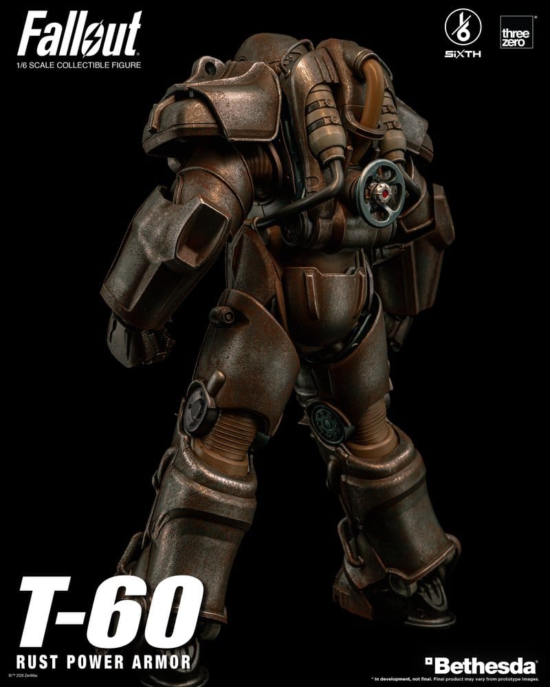Fallout Figura 1/6 T-60 Rust Power Armor