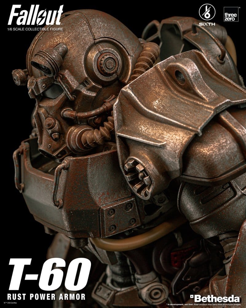 Fallout Figura 1/6 T-60 Rust Power Armor