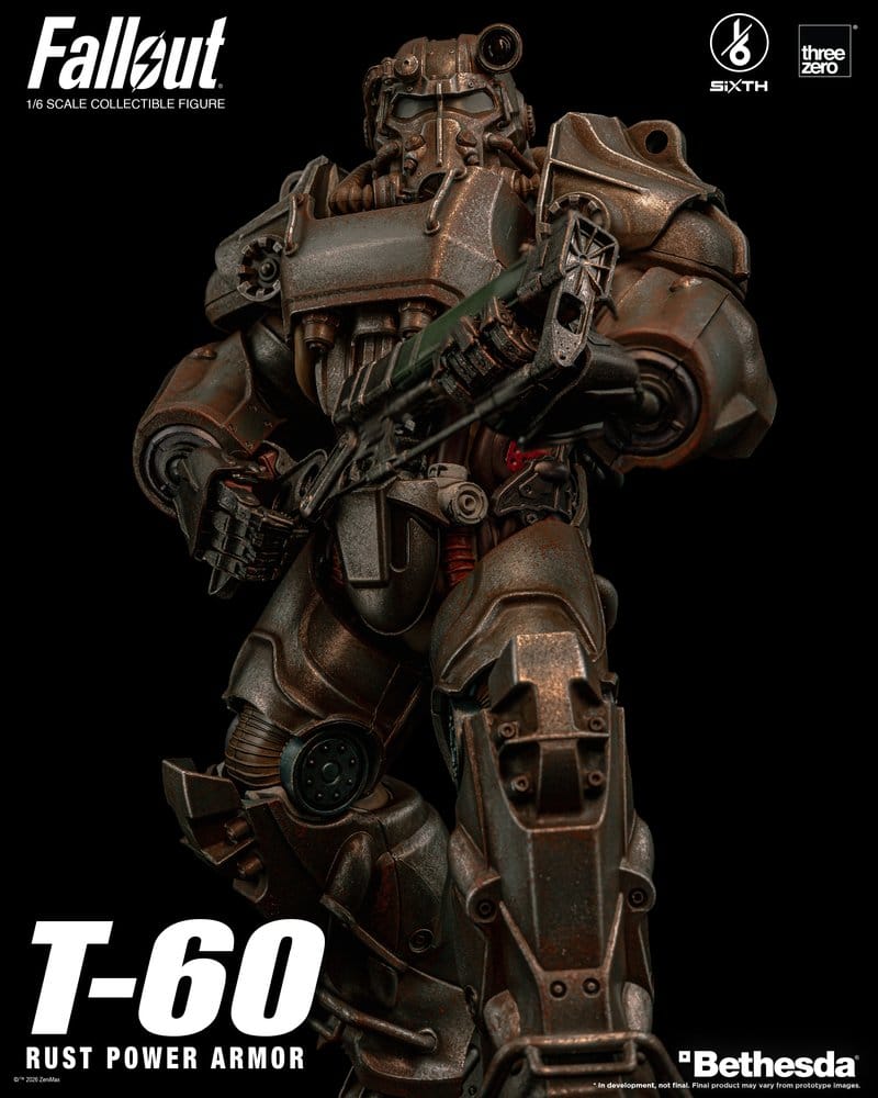 Fallout Figura 1/6 T-60 Rust Power Armor