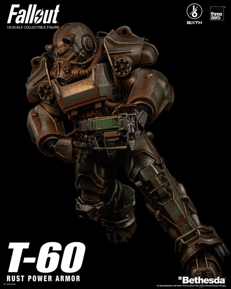 Fallout Figura 1/6 T-60 Rust Power Armor