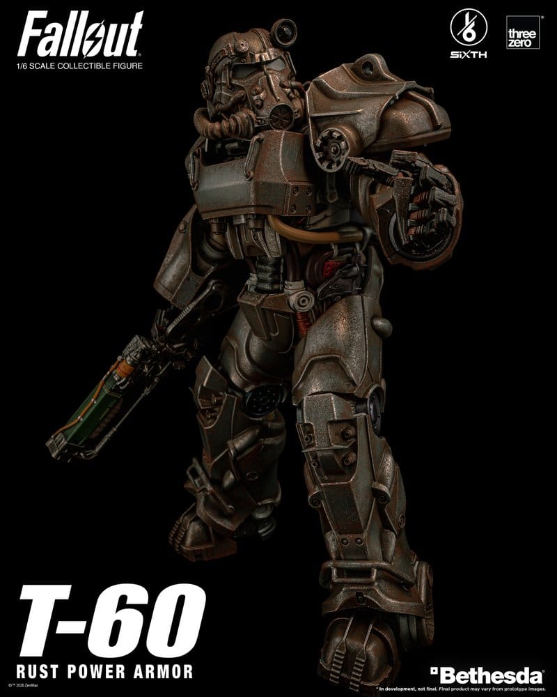 Fallout Figura 1/6 T-60 Rust Power Armor
