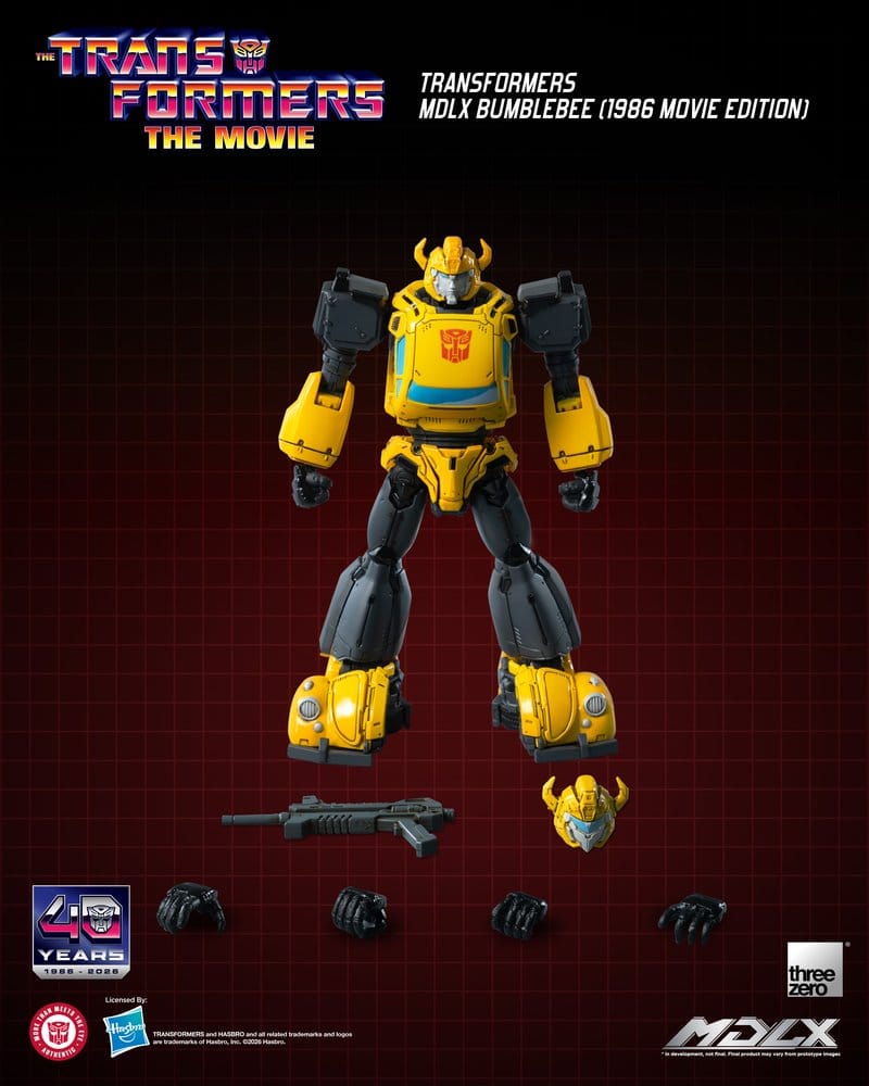 Transformers MDLX Figura Bumblebee (1986 Movie Edition) 12 cm