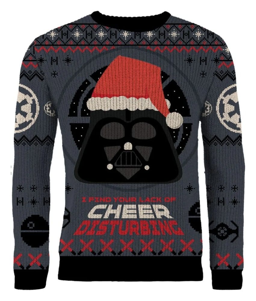 Star Wars Sudadera navideña Darth Vader Talla M