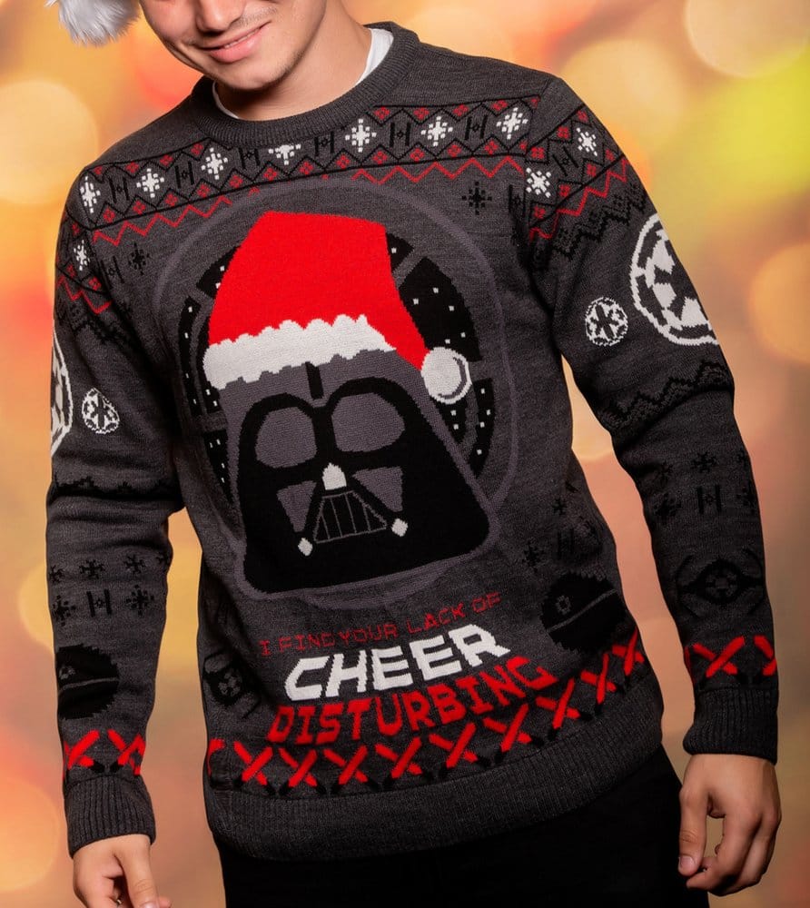 Star Wars Sudadera navideña Darth Vader Talla M