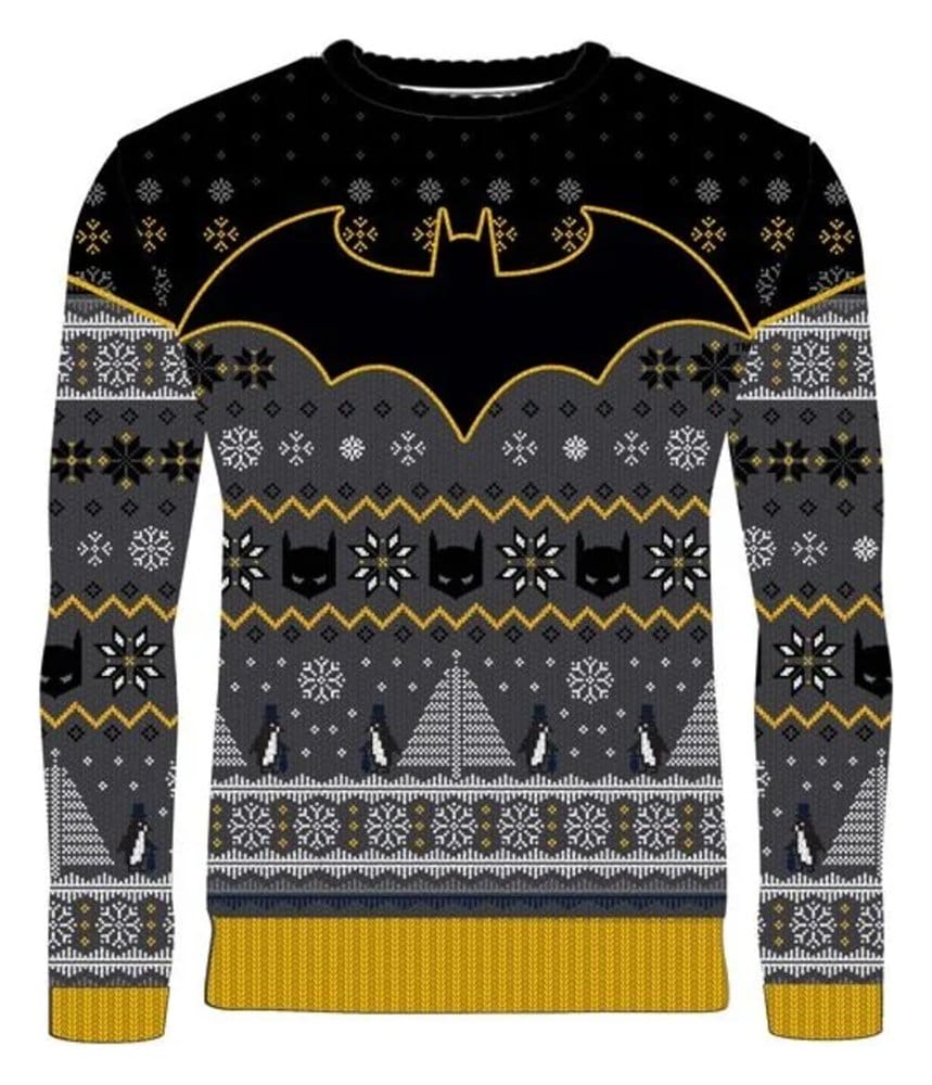 Batman Sudadera navideña Penguin Talla XXL