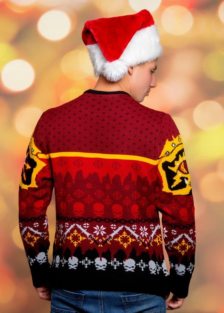 Warhammer 40,000 Sudadera navideña Chaos Talla XXL