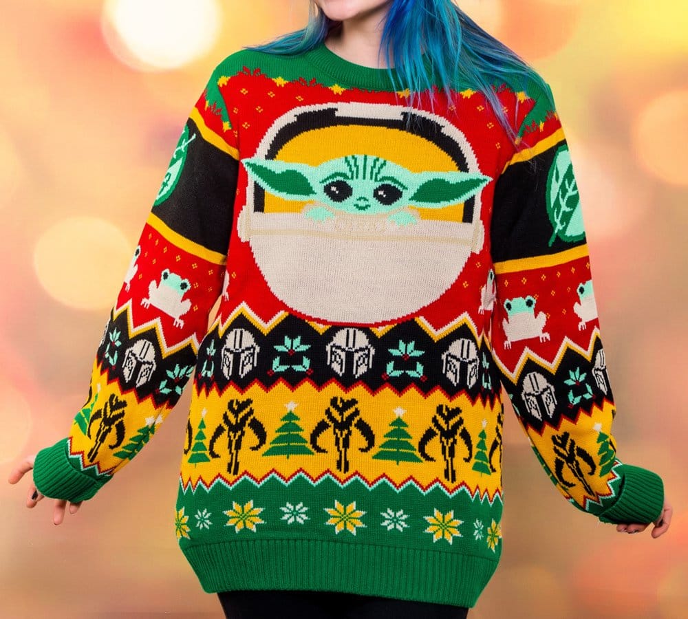 Star Wars Sudadera navideña The Child Talla L