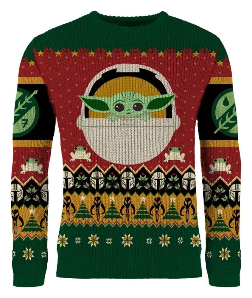 Star Wars Sudadera navideña The Child Talla L