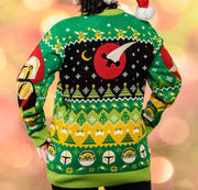 Star Wars Sudadera navideña Baby Yoda Talla M