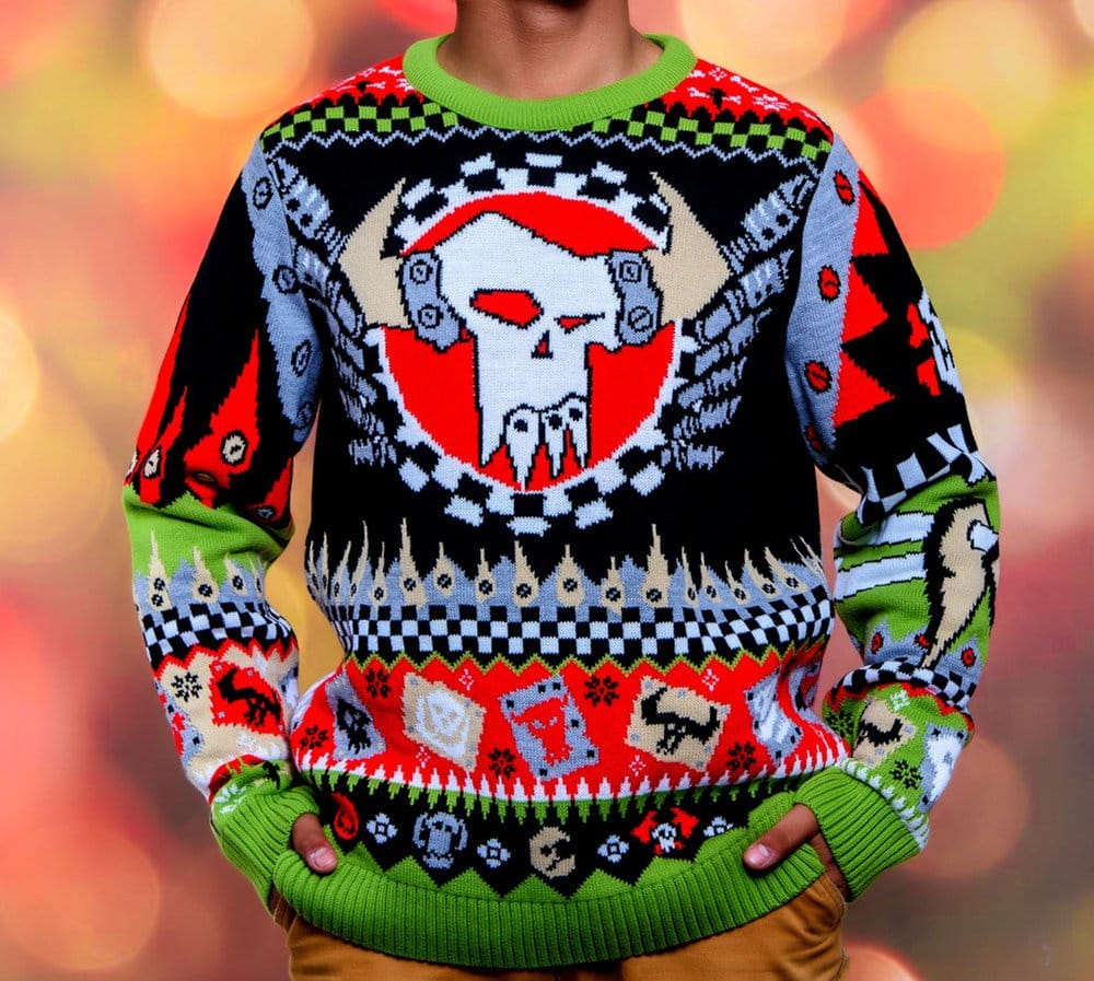 Warhammer 40,000 Sudadera navideña Ork Talla M Frikytopia