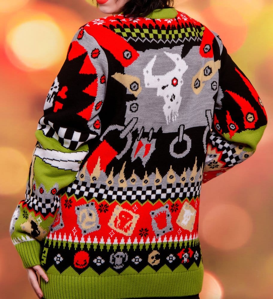 Warhammer 40,000 Sudadera navideña Ork Talla M