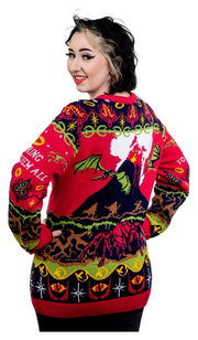 El Señor de los Anillos Sudadera navideña One Sweater To Rule Them All Talla M
