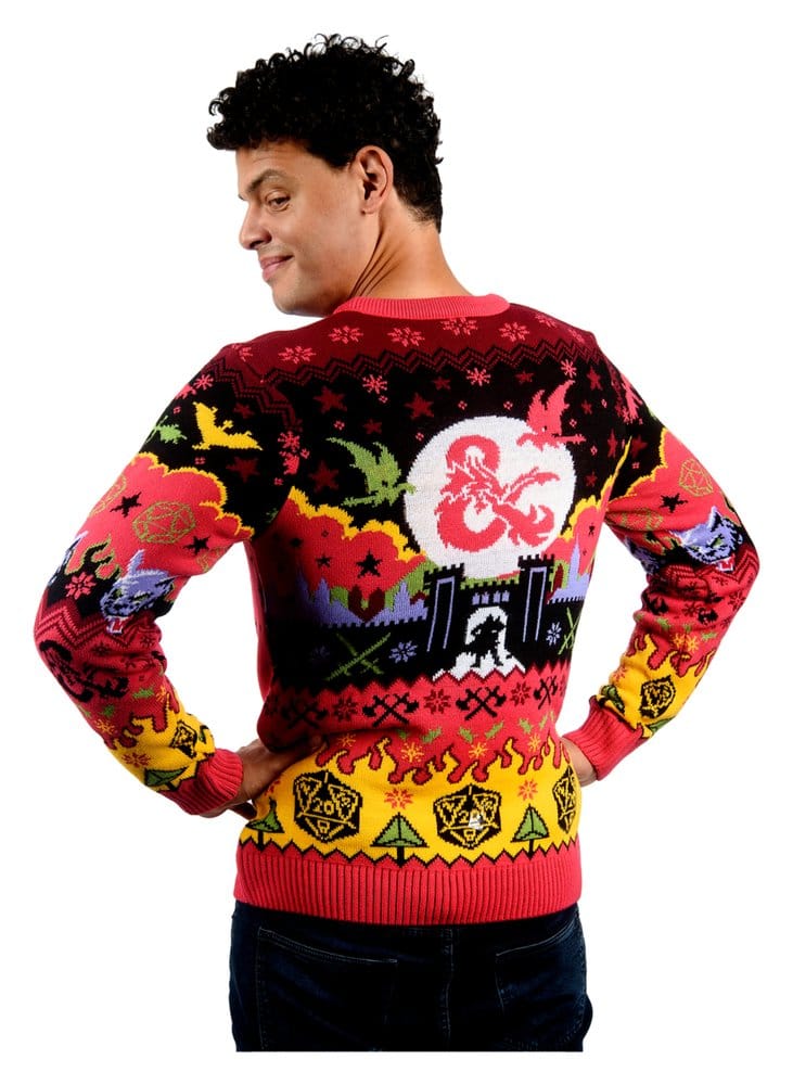 Dungeons & Dragons Sudadera navideña Talla L