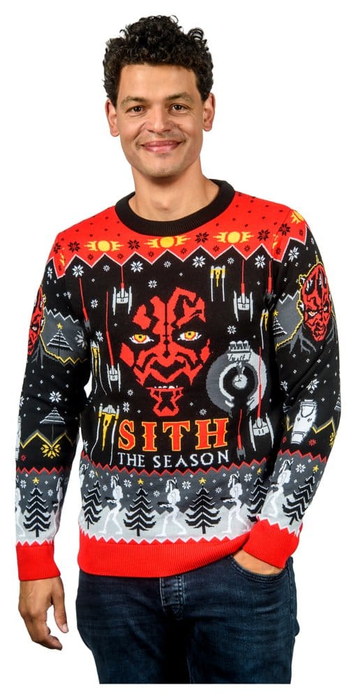 Star Wars Sudadera navideña Sith Talla M Frikytopia