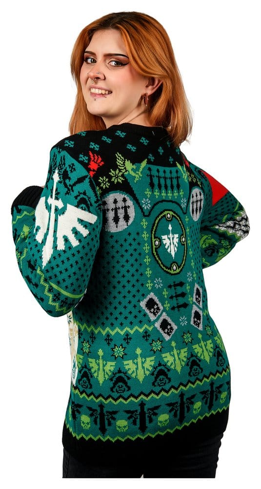 Warhammer 40,000 Sudadera navideña Dark Angels Talla XXXL