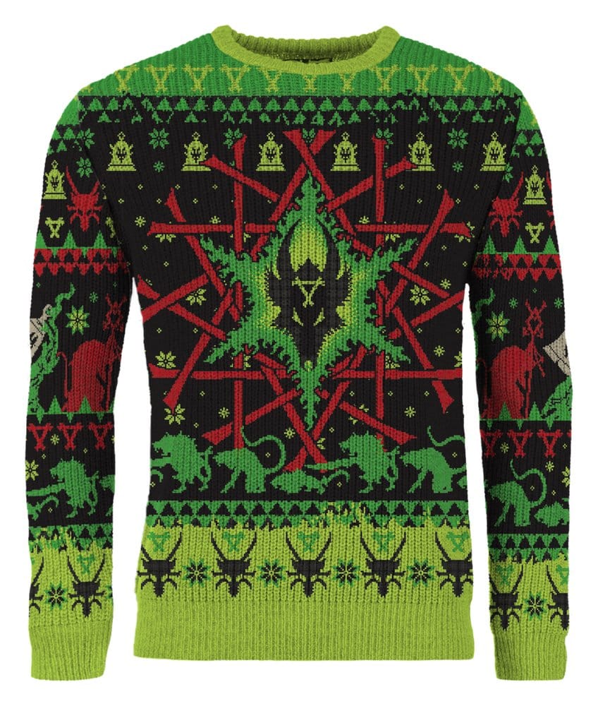 Warhammer Age of Sigmar Sudadera navideña Skaven Talla XL