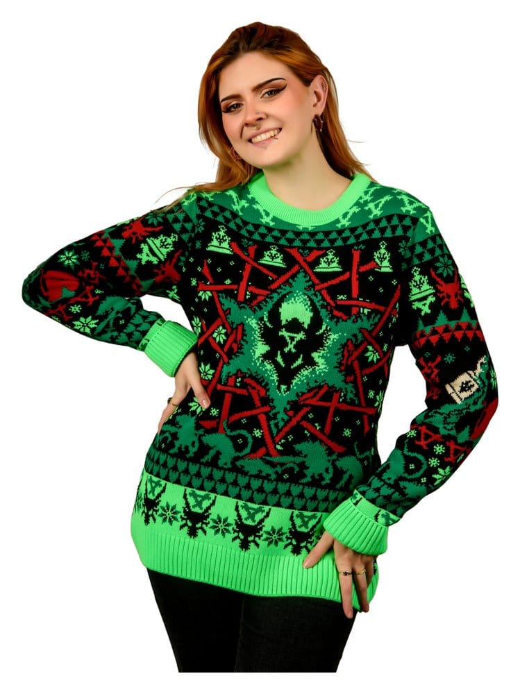 Warhammer Age of Sigmar Sudadera navideña Skaven Talla XL
