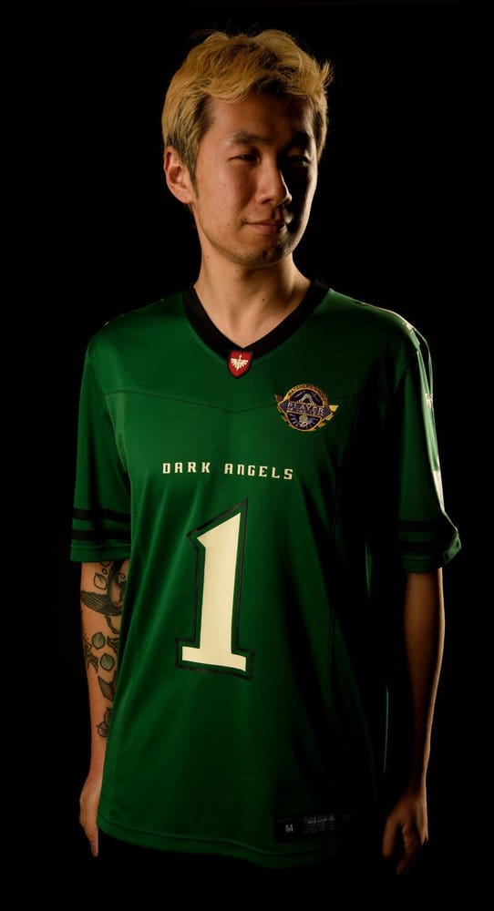 Warhammer 40,000 Camiseta deportiva Dark Angels - M