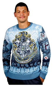Harry Potter Sudadera navideña Hogwarts Talla M