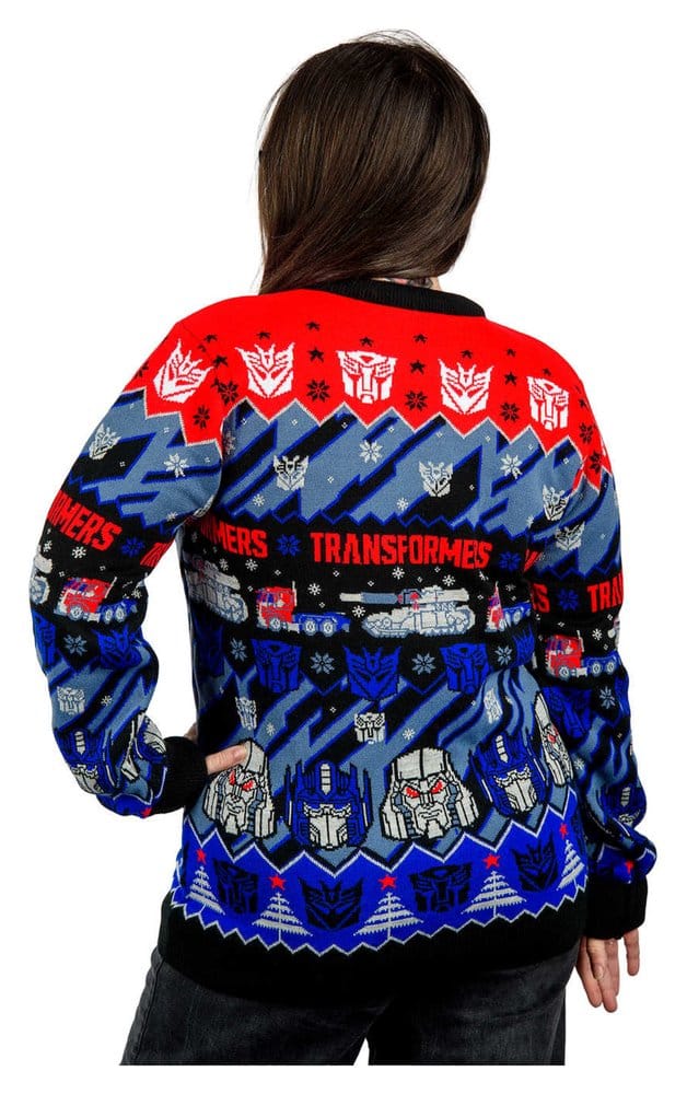 Transformers Sudadera navideña Talla L