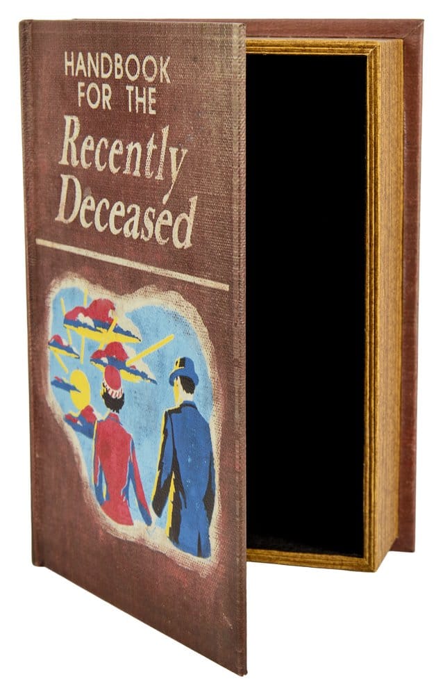 Beetlejuice Caja Réplica Handbook for the Recently Deceased