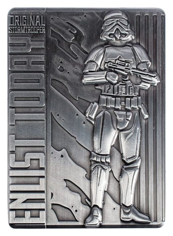 Original Stormtrooper Lingote Enlist Today Frikytopia