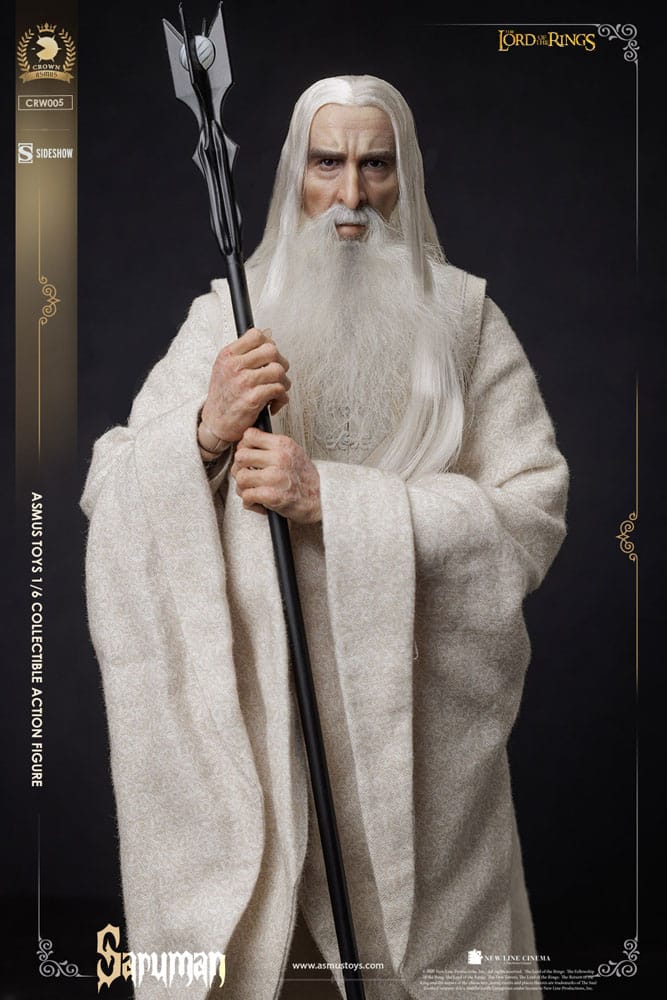 El Señor de los Anillos Figura 1/6 Saruman 31 cm
