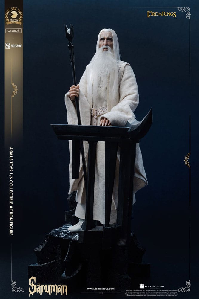 El Señor de los Anillos Figura 1/6 Saruman 31 cm