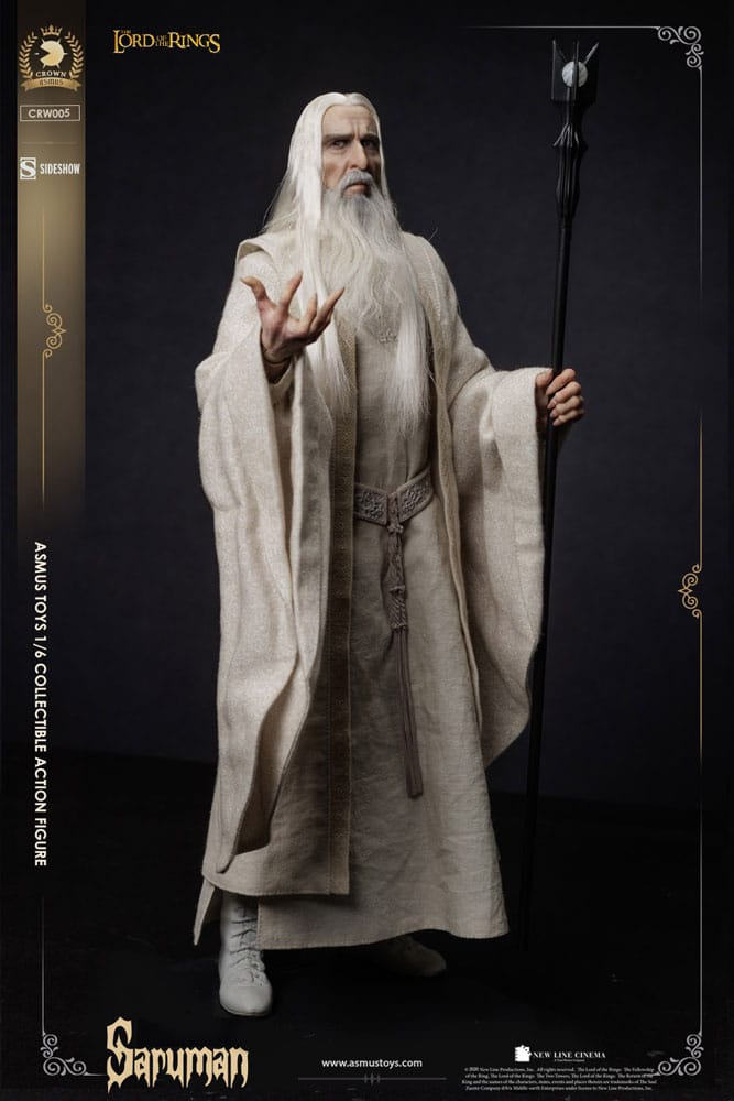 El Señor de los Anillos Figura 1/6 Saruman 31 cm