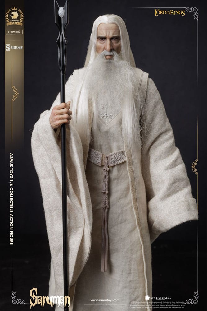 El Señor de los Anillos Figura 1/6 Saruman 31 cm