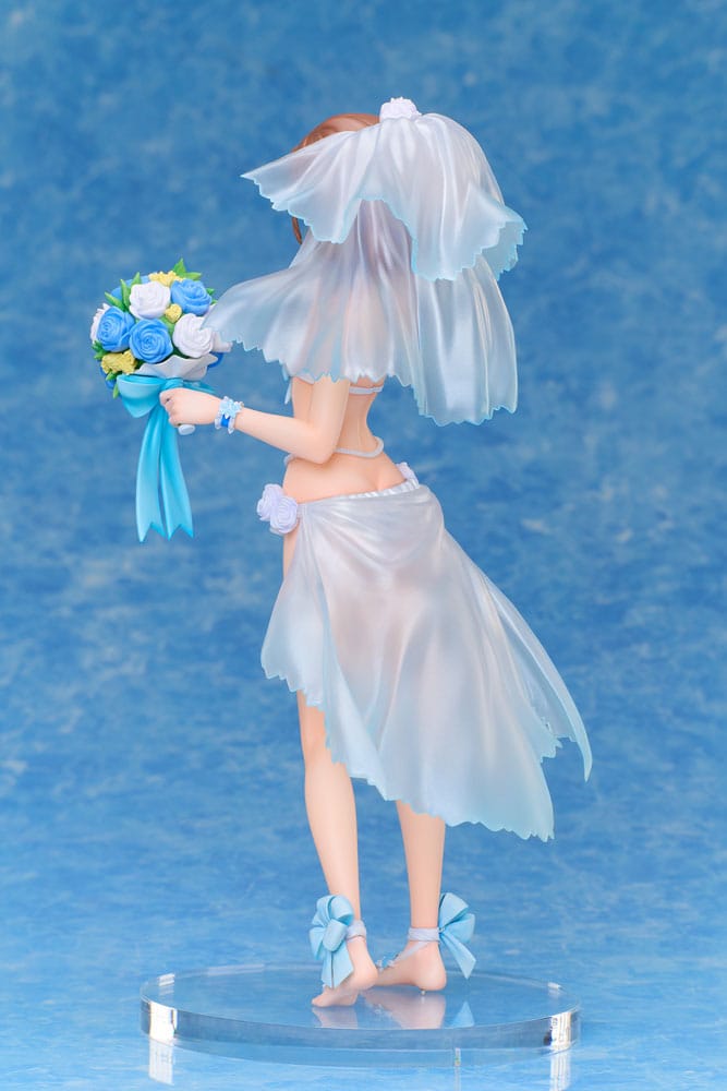 A Certain Scientific Railgun T Estatua PVC 1/7 Mikoto Misaka Wedding Swimsuit Ver. 25 cm