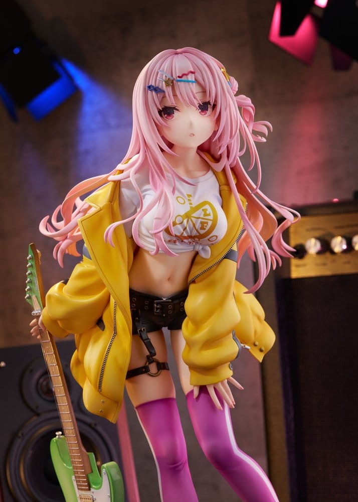 Original Character Figura PVC 1/3.5 LimeLight Lemonade Jam Ena Harumi AmiAmi Limited Edition 48 cm