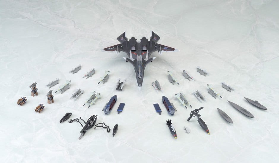 Yukikaze Fairy Air Force Tactical Reconnaissance Kit de Modelismo 1/100 FFR-41MR Mave Yukikaze Renewal Ver. 19 cm