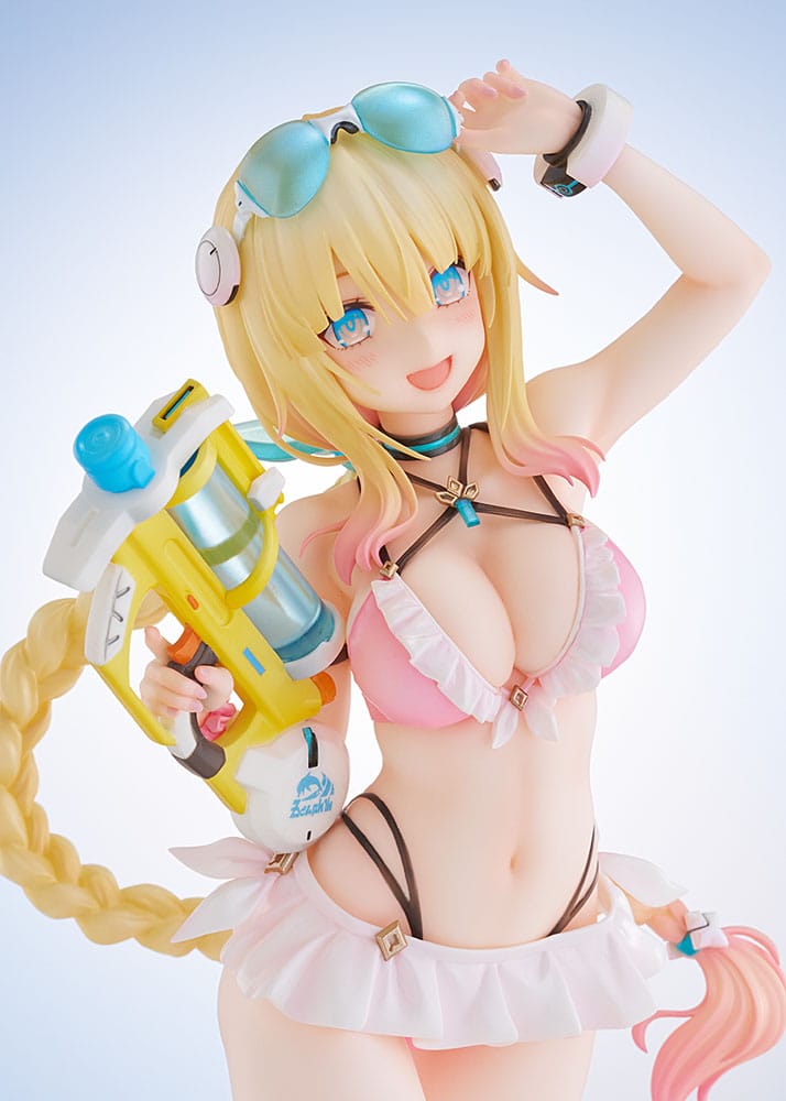 Phantasy Star Online Estatua PVC 1/7 es Akhtal Summer Vacation 24 cm