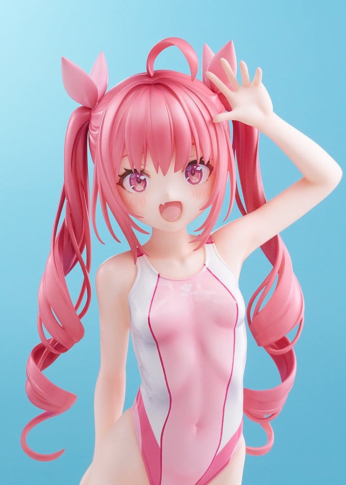 Original Character Figura PVC 1/7 Swimsuit Silhouette Watora Swimsuit Ver. design Kani biimu 23 cm