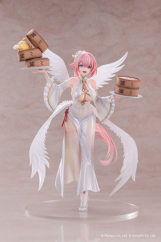 Azur Lane Estatua PVC 1/6 Theseus: New Year's White Plumage Ver. 27 cm