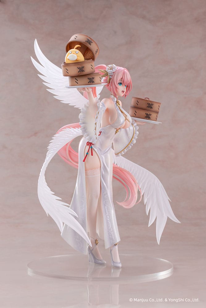 Azur Lane Estatua PVC 1/6 Theseus: New Year's White Plumage Ver. 27 cm