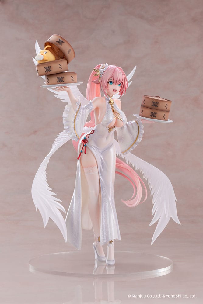 Azur Lane Estatua PVC 1/6 Theseus: New Year's White Plumage Ver. 27 cm