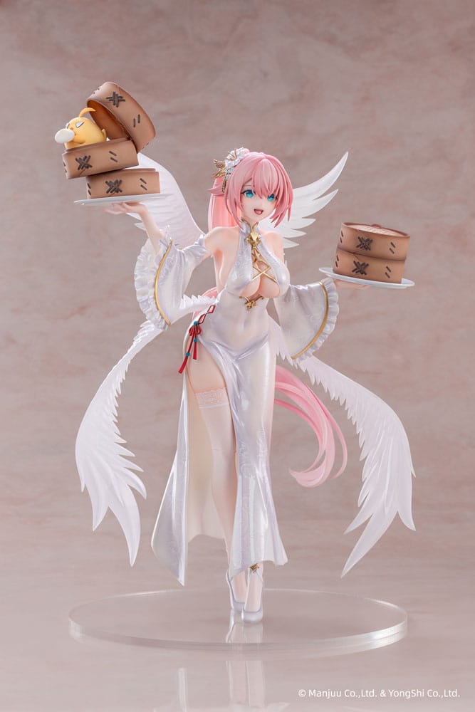 Azur Lane Estatua PVC 1/6 Theseus: New Year's White Plumage Ver. 27 cm