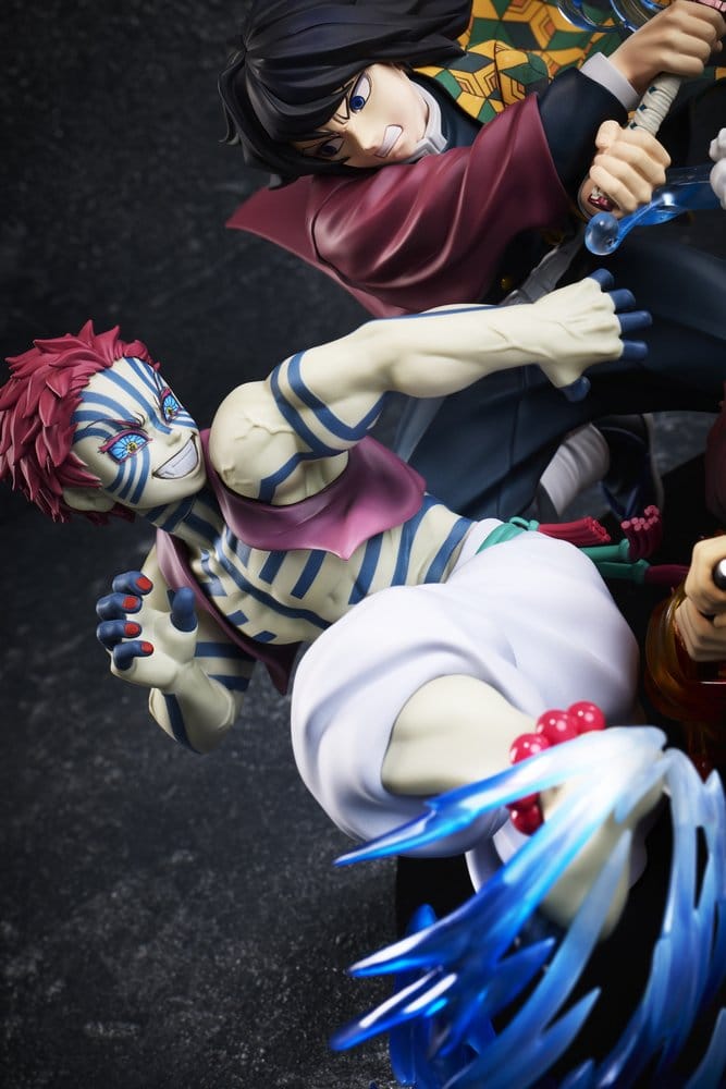 Demon Slayer: Kimetsu no Yaiba Figura PVC Tanjiro Kamado & Giyu Tomioka & Akaza 13 cm
