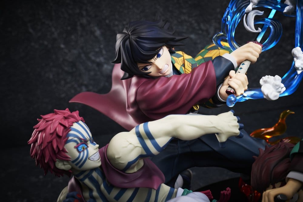 Demon Slayer: Kimetsu no Yaiba Figura PVC Tanjiro Kamado & Giyu Tomioka & Akaza 13 cm