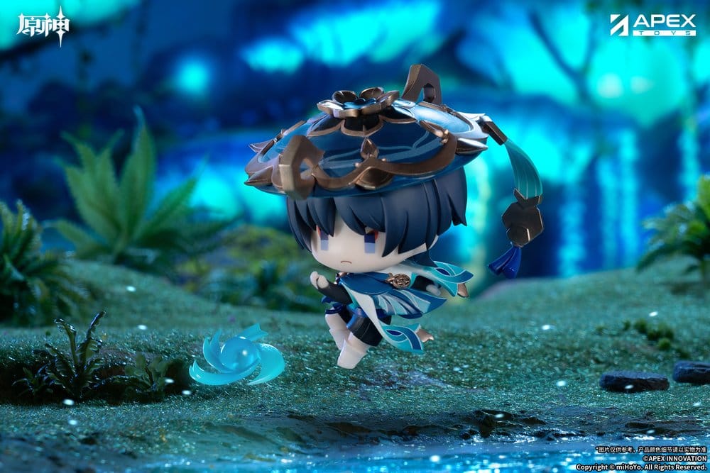 Genshin Impact Senjou no Eishi Figuras Mini sumeru Version Blind Box Expositor (9)
