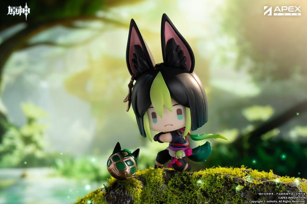 Genshin Impact Senjou no Eishi Figuras Mini sumeru Version Blind Box Expositor (9)