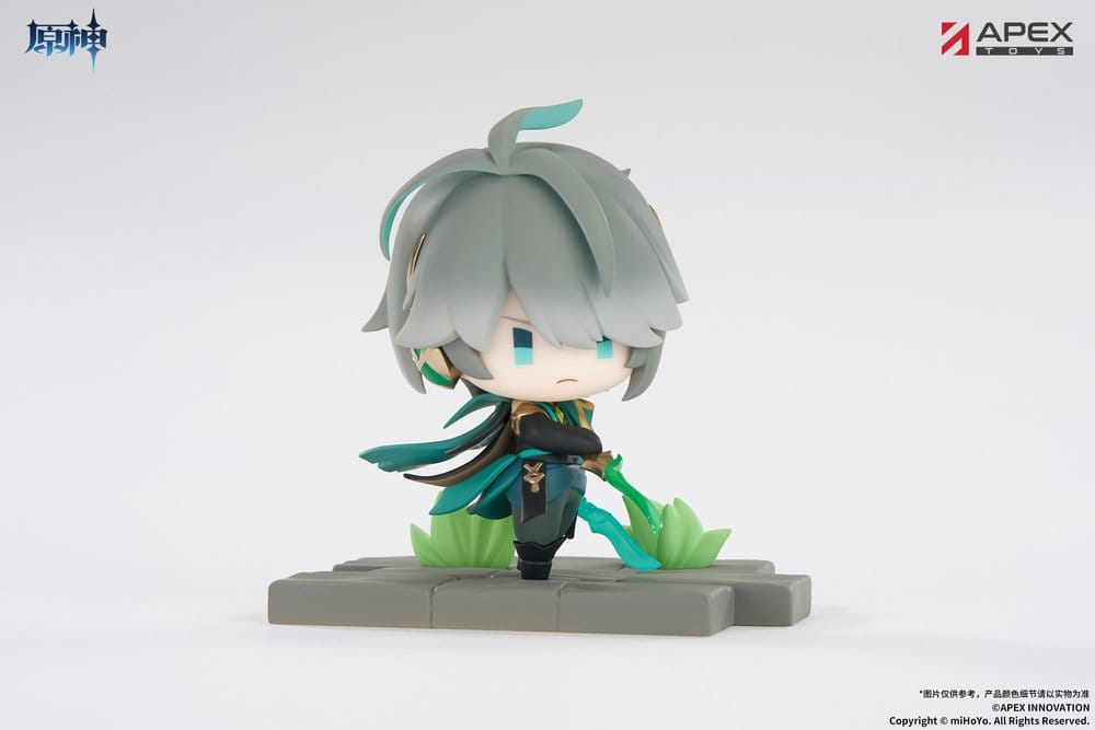 Genshin Impact Senjou no Eishi Figuras Mini sumeru Version Blind Box Expositor (9)